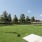 dog park with green turf