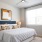 bedroom with modern spaces